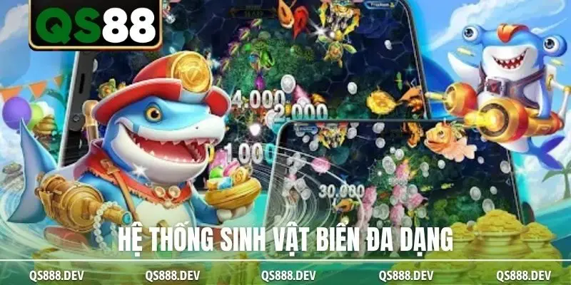Hệ thống sinh vật biển đa dạng
