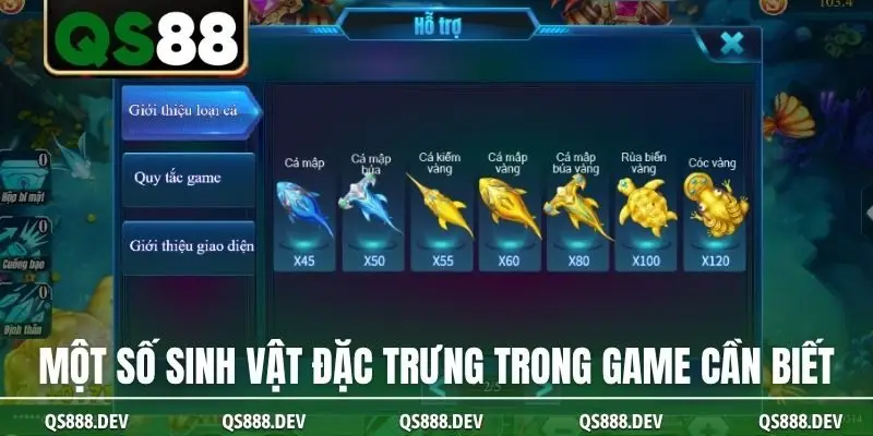 Một số sinh vật đặc trưng trong game cần biết